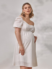 Платье мини Yula mama Amadeya модель AmadeyaDR-24.053WhiteYLMMDR Фото