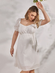 Платье мини Yula mama Amadeya модель AmadeyaDR-24.053WhiteYLMMDR Фото