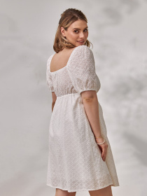 Сукня міні Yula mama Amadeya модель AmadeyaDR-24.053WhiteYLMMDR Фото