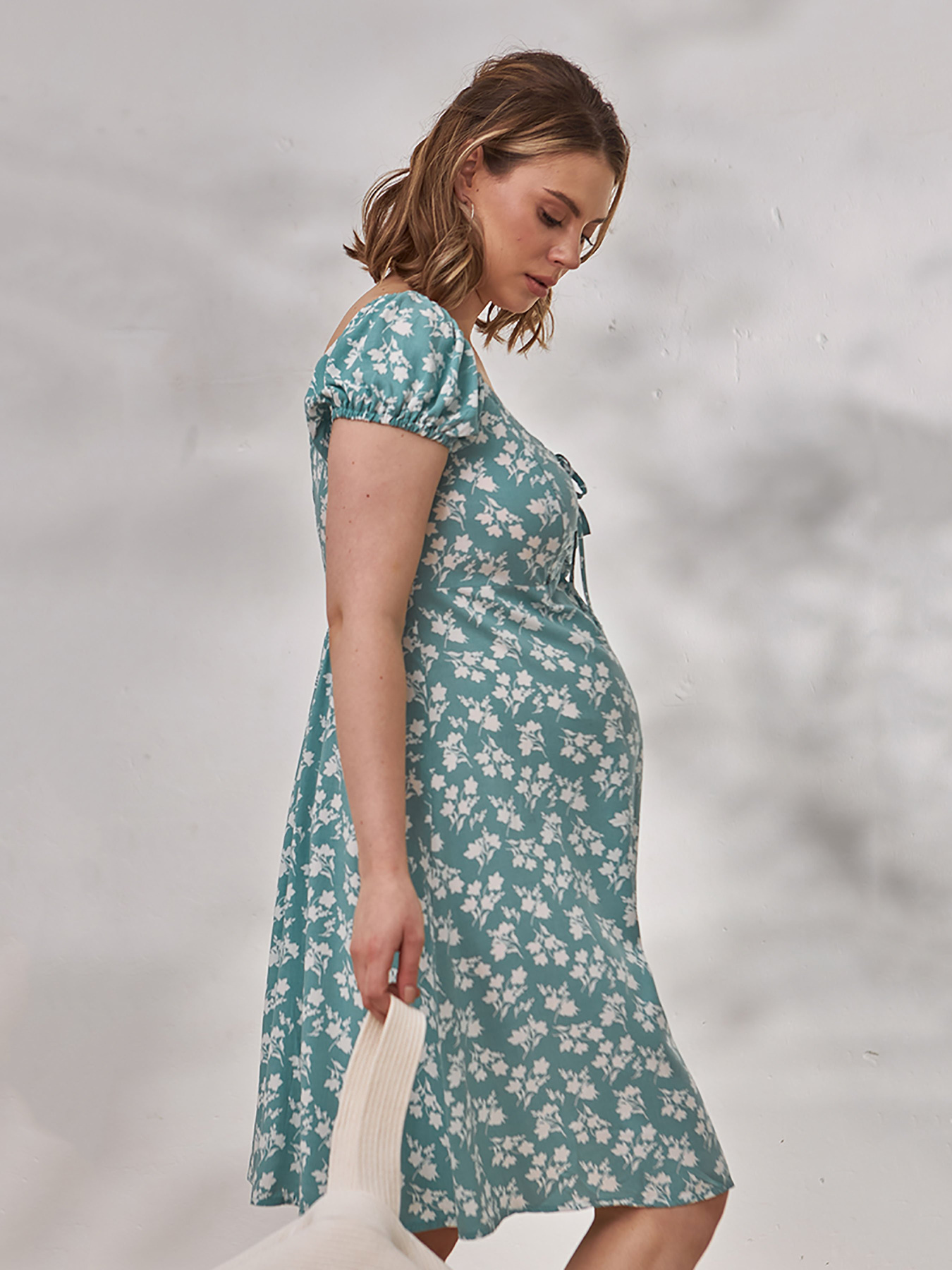 Платье мини Yula mama Caprice модель CapriceDR-24.061TarragonYLMMDR Фото