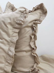 Комплект постільної білизни з рюшами лате Cozy Модель 8047922 Фото