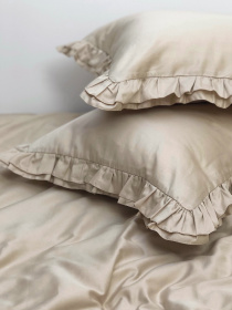 Комплект постільної білизни з рюшами лате Cozy Модель 8047922 Фото