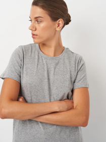 Футболка Роза модель 231107_grey Фото