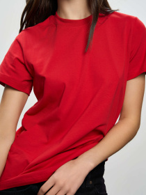 Футболка Роза модель 231103_red Фото