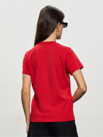 Футболка Роза модель 231103_red Фото