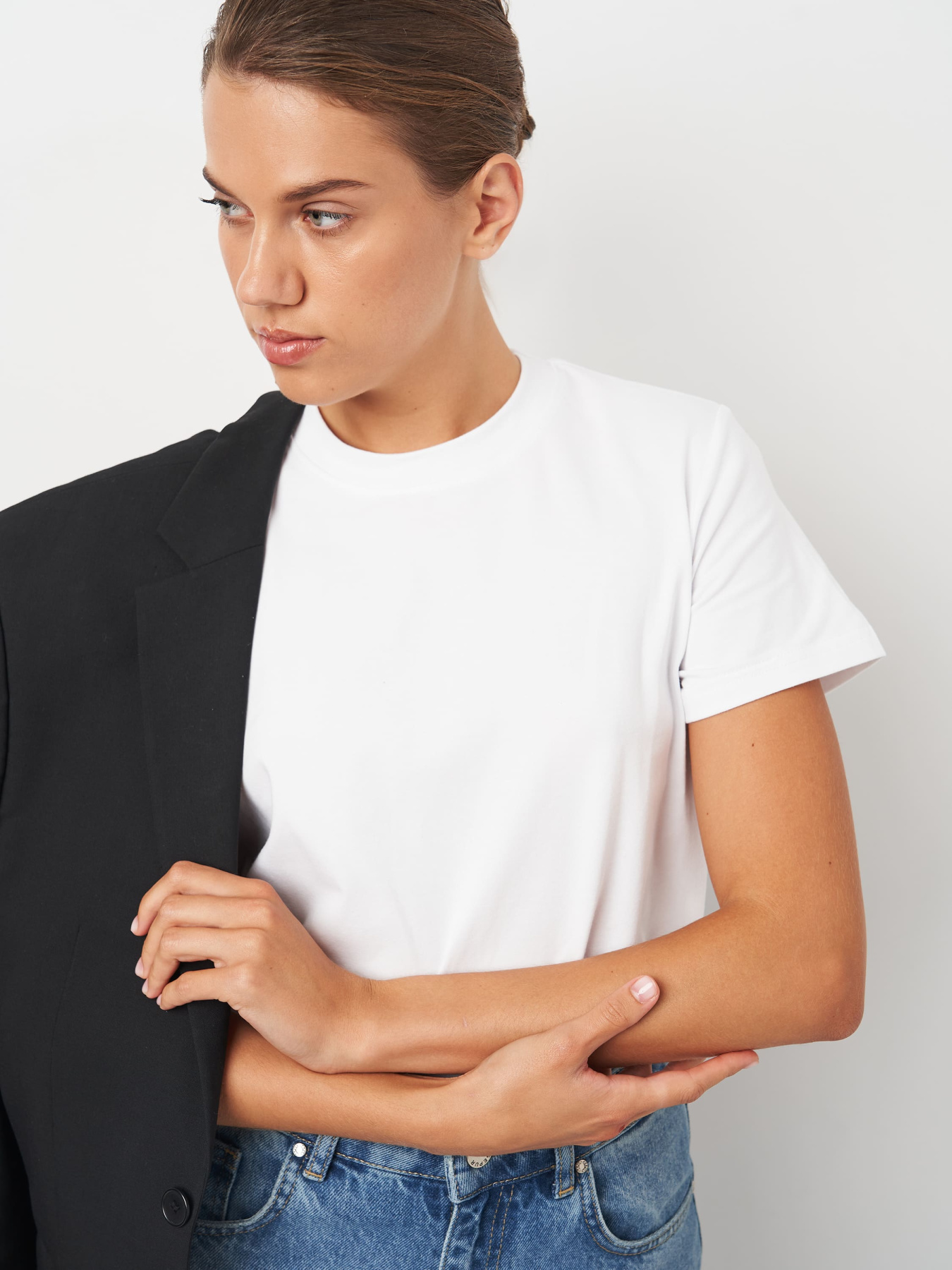 Футболка Роза модель 231103_white Фото