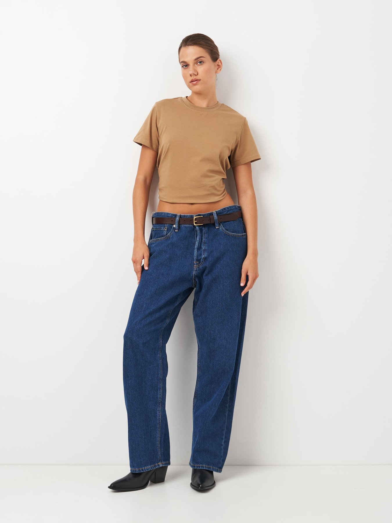 Футболка Роза модель 231103_beige Фото