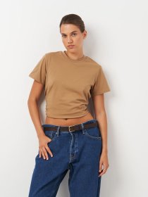 Футболка Роза модель 231103_beige Фото