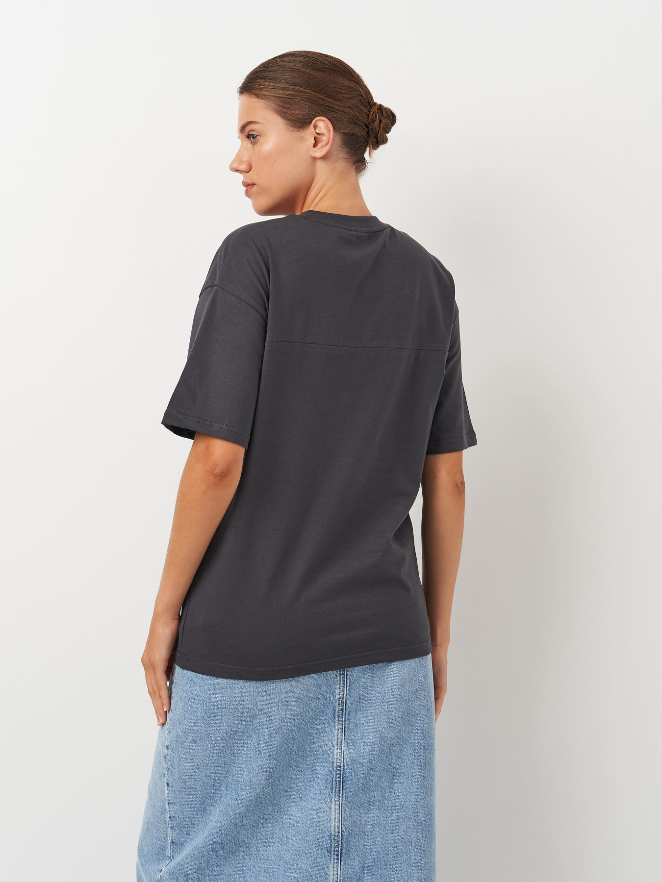 Футболка Роза модель 230724_grey Фото