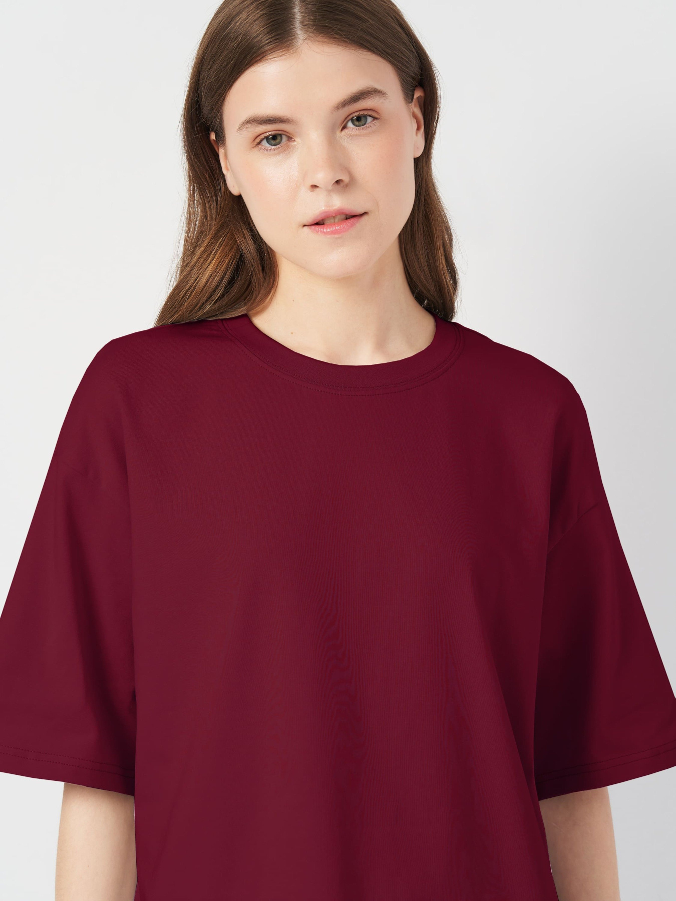 Футболка Роза модель 231105_red Фото