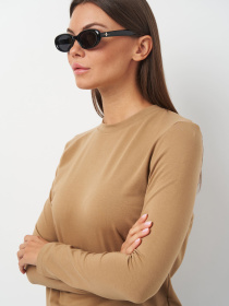 Лонгслив Роза модель 231109_beige Лонгслив Роза модель 231109_beige Фото