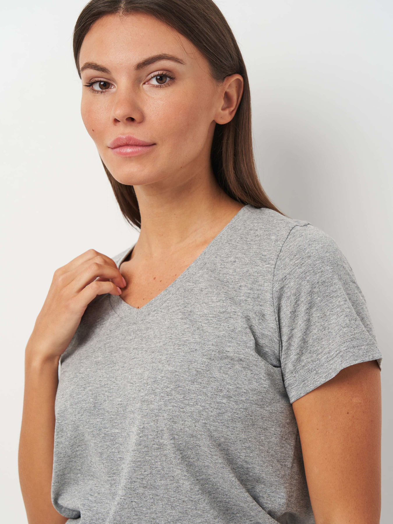 Футболка Роза модель 231108_grey Фото