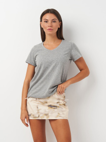 Футболка Роза модель 231108_grey Фото