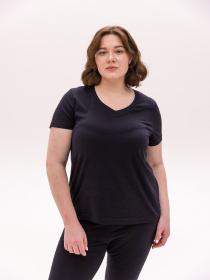 Футболка Роза модель 231116_black Фото