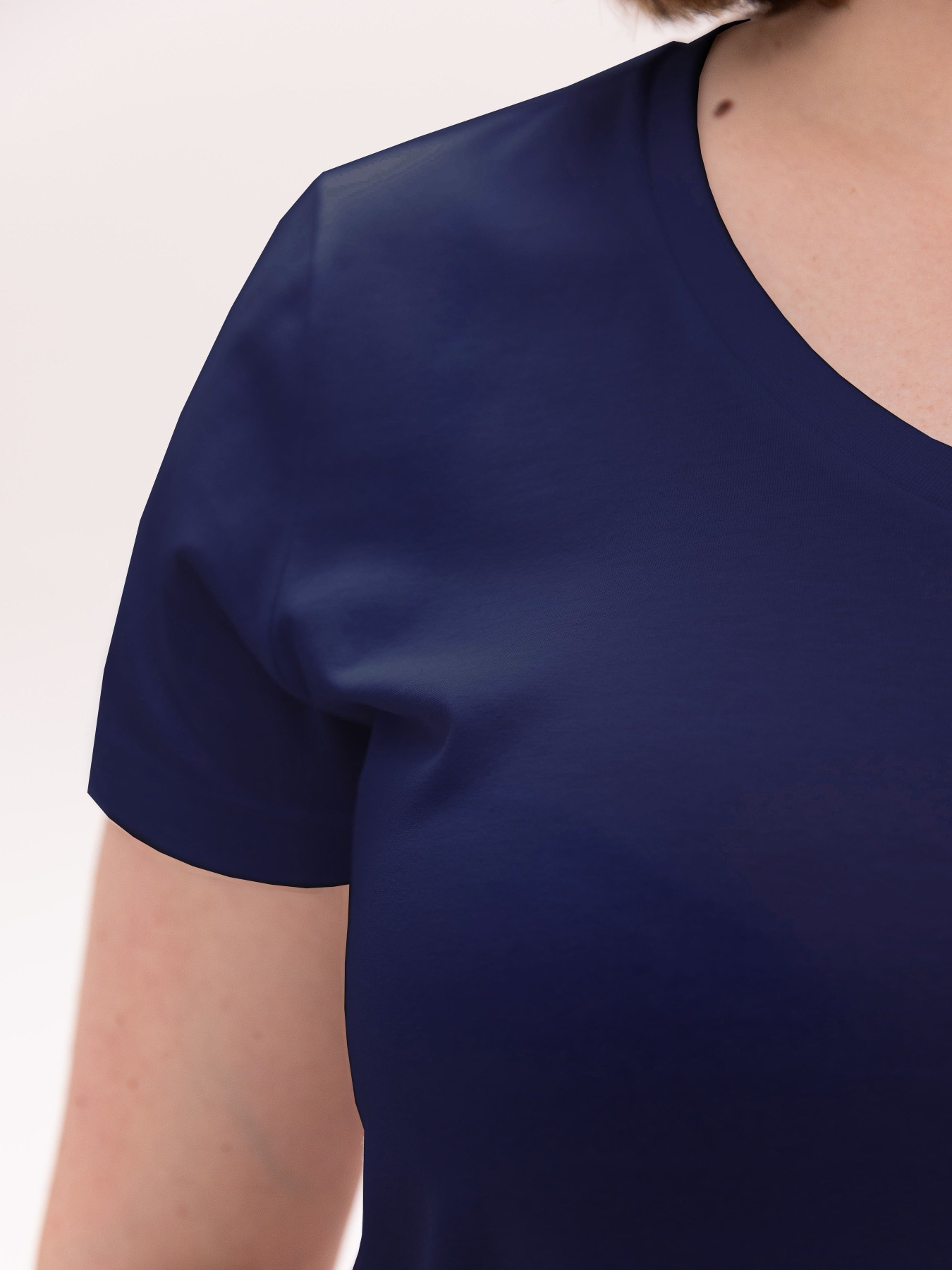 Футболка Роза модель 231116_blue Фото