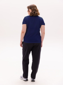 Футболка Роза модель 231116_blue Фото