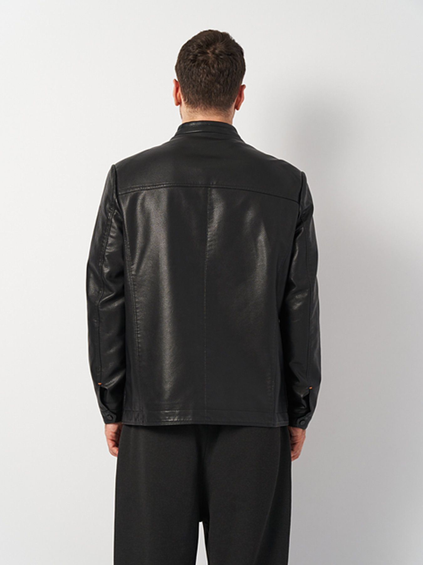 Куртка кожаная Ricco Grande модель k124181bl Фото