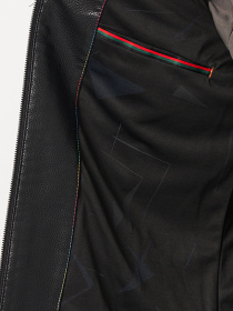 Куртка кожаная Ricco Grande модель k124181bl Фото