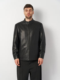 Куртка кожаная Ricco Grande модель k124181bl Фото