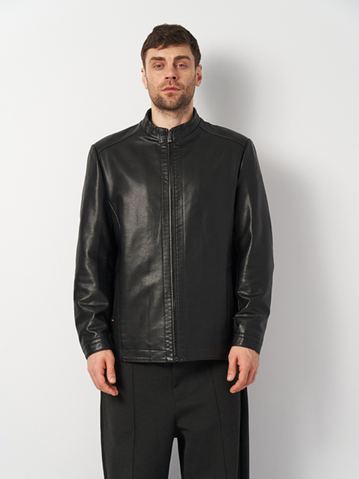 Куртка кожаная Ricco Grande модель k124181bl Фото
