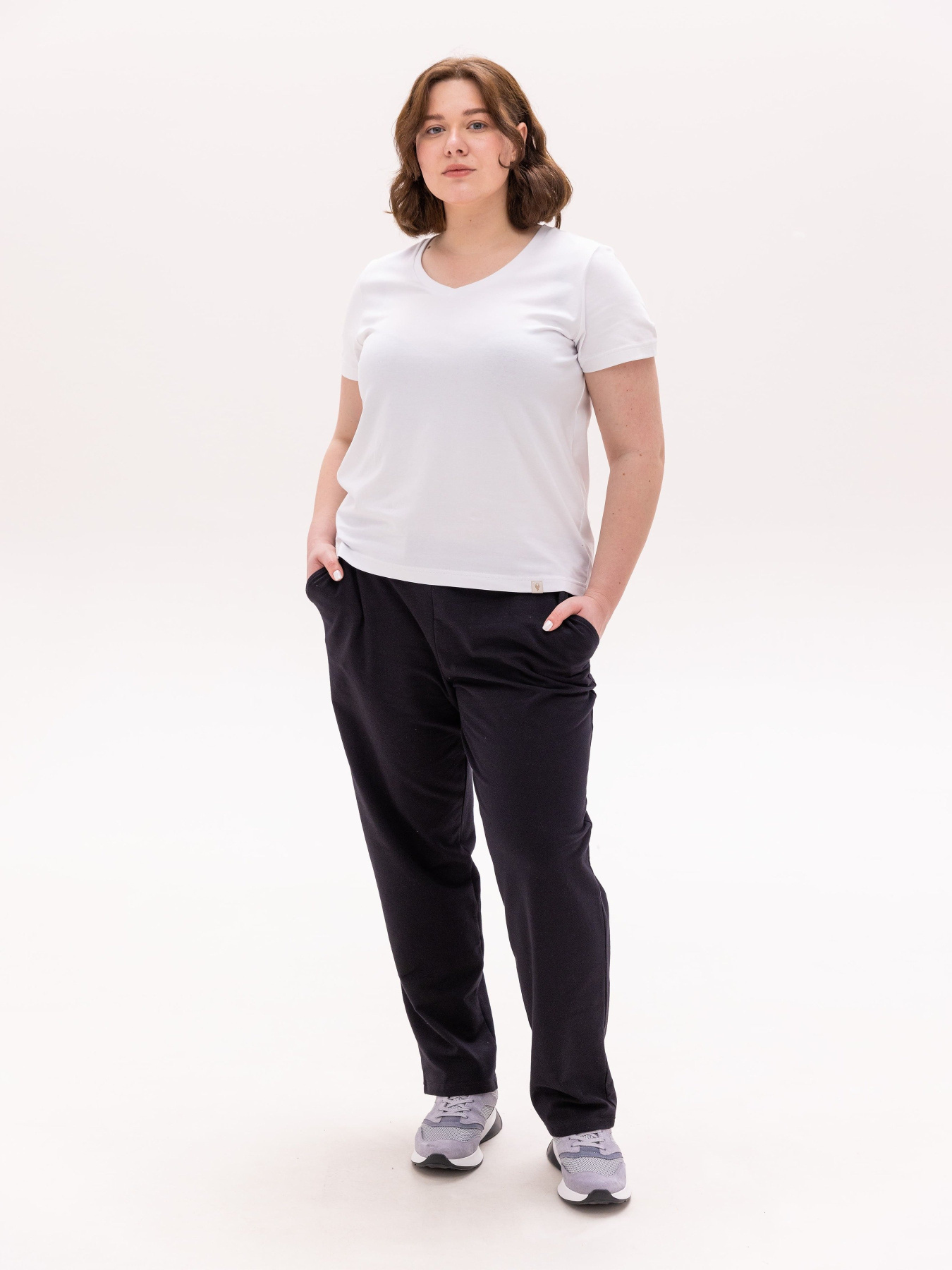 Футболка Роза модель 231116_white Фото