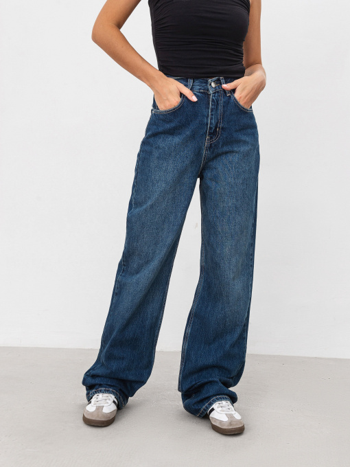 Широкие джинсы Romashka Анаполіс модель 205038605042 Фото