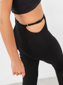 Повсякденні штани Romashka Лізер модель 205039305101 Фото