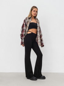 Повсякденні штани Romashka Лізер модель 205039305101 Фото