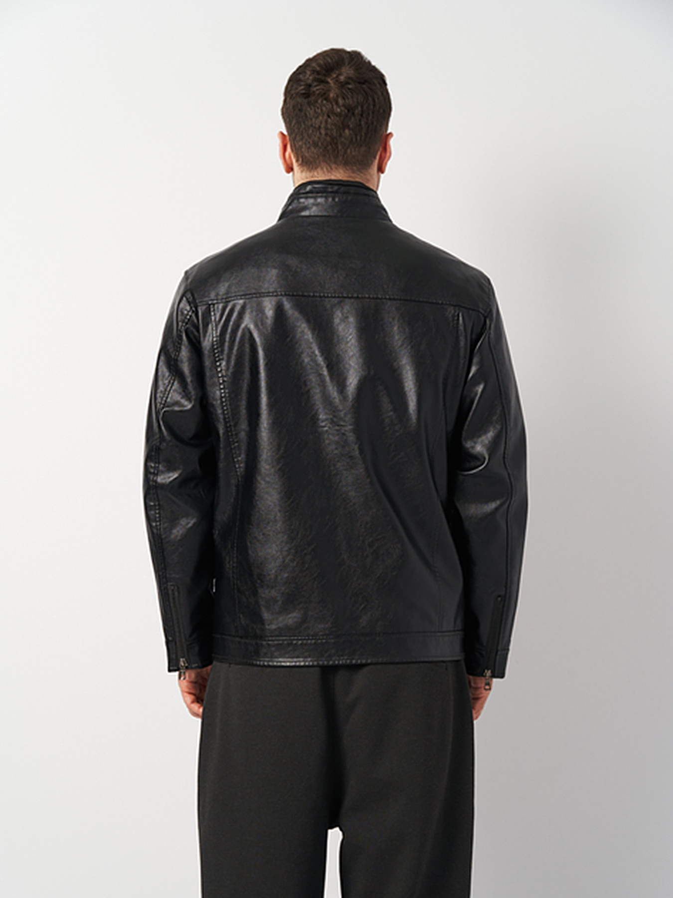 Куртка кожаная Ricco Grande модель k175333bl Фото