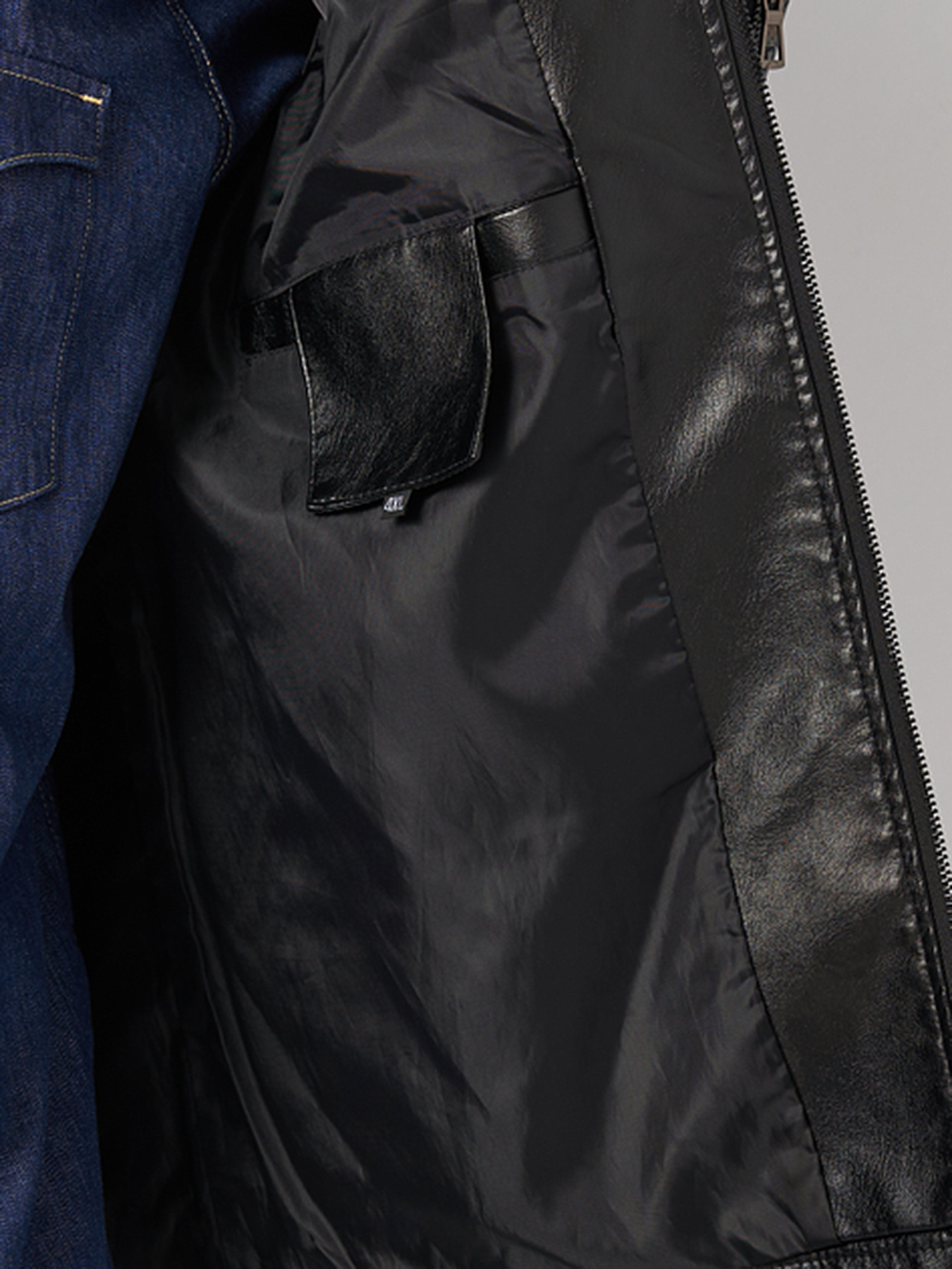 Куртка кожаная Ricco Grande модель k175333bl Фото