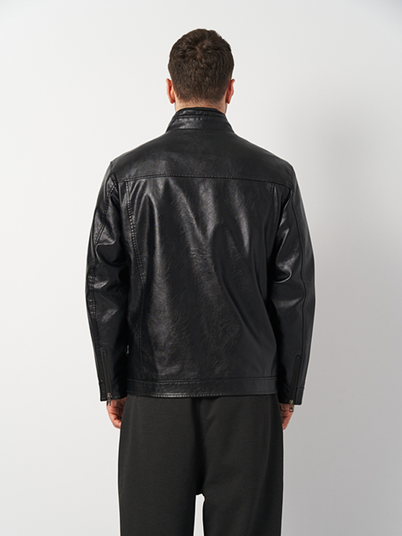 Куртка кожаная Ricco Grande модель k175333bl Фото