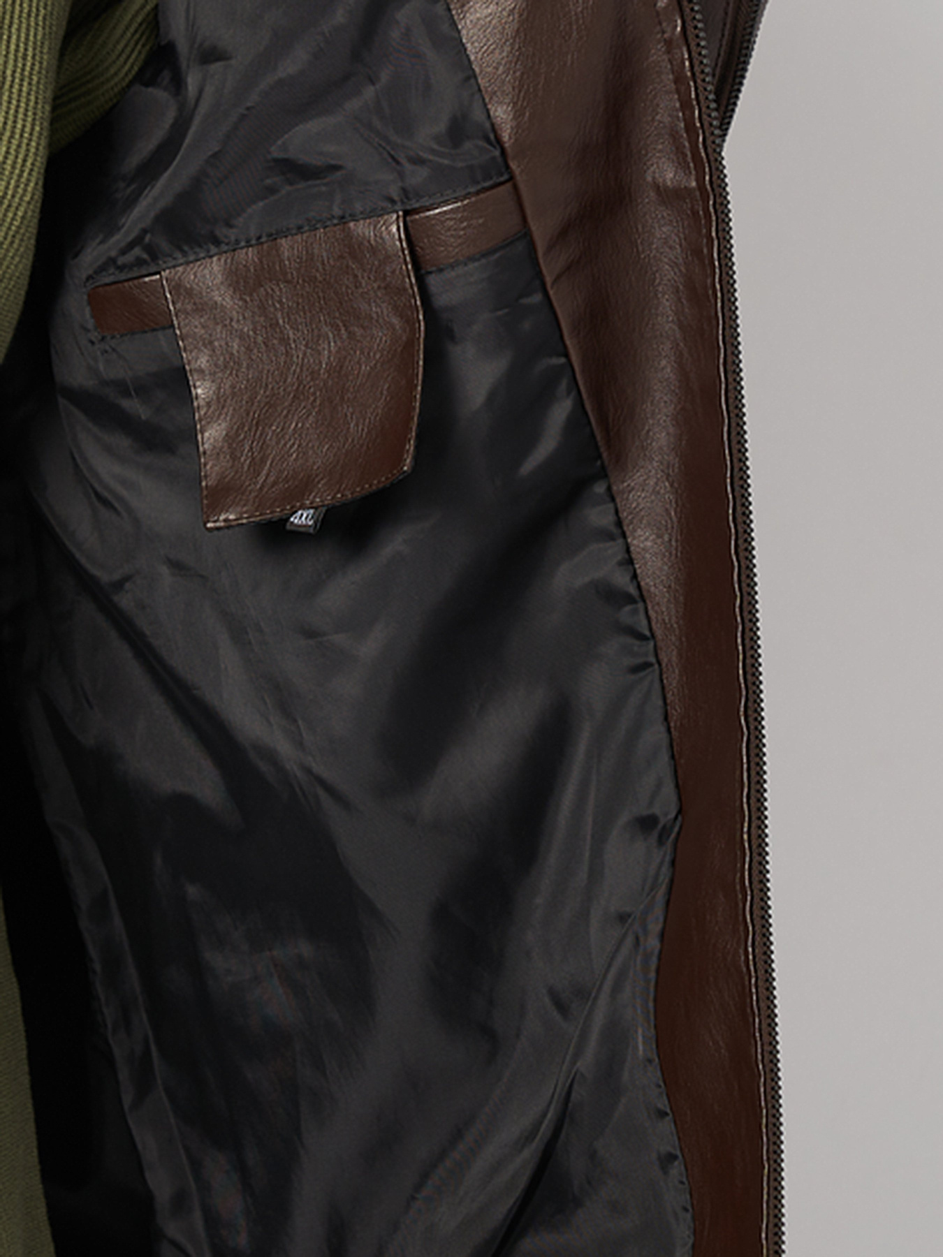 Куртка кожаная Ricco Grande модель k175333br Фото