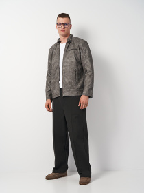 Куртка кожаная Ricco Grande модель k1793gr Фото