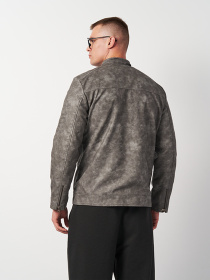 Куртка кожаная Ricco Grande модель k1793gr Фото