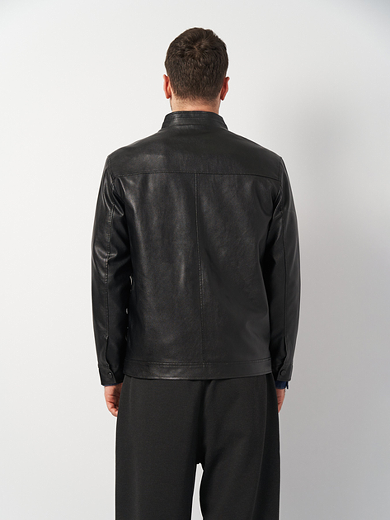 Куртка кожаная Ricco Grande модель k12012-168bl Фото