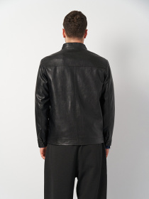 Куртка кожаная Ricco Grande модель k12012-168bl Фото