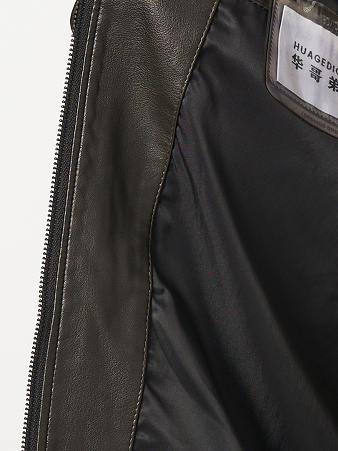 Куртка кожаная Ricco Grande модель k12329br Фото