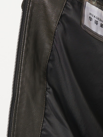 Куртка кожаная Ricco Grande модель k12329br Фото