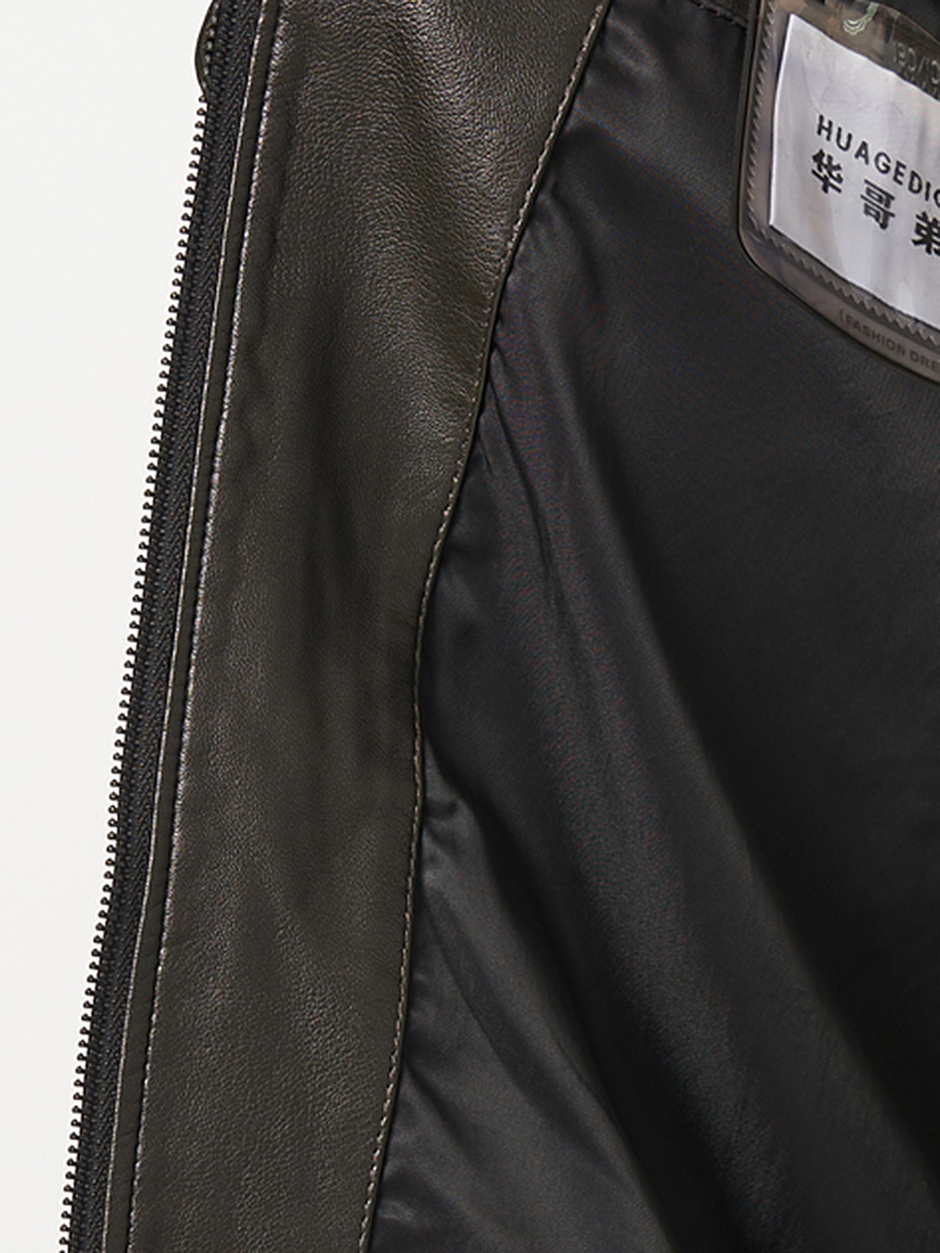 Шкіряна куртка Ricco Grande модель k12329br Фото