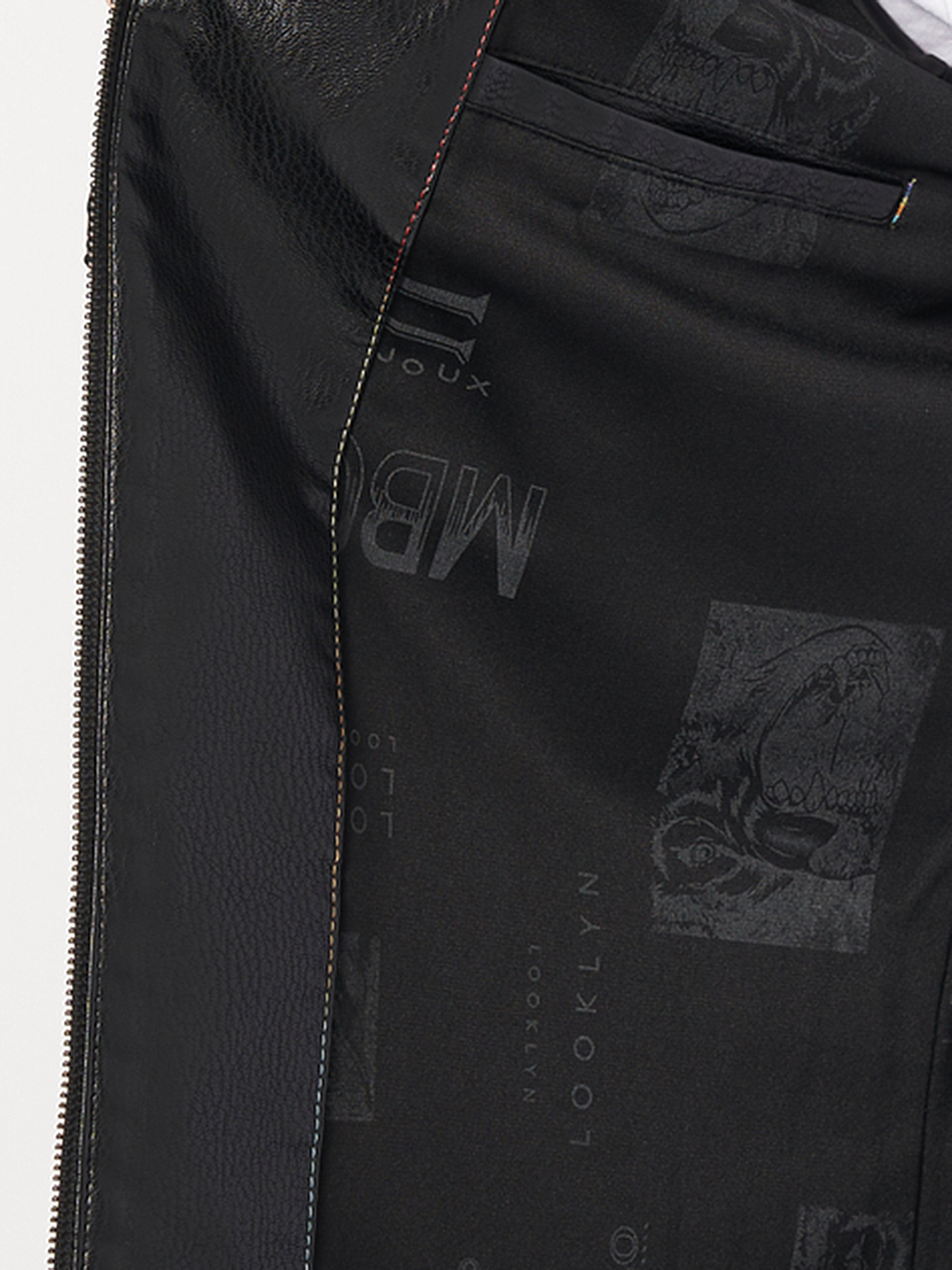 Куртка кожаная Ricco Grande модель k13355bl Фото