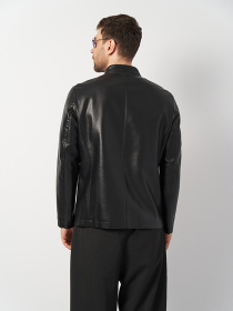 Куртка кожаная Ricco Grande модель k13355bl Фото