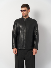 Куртка кожаная Ricco Grande модель k13355bl Фото