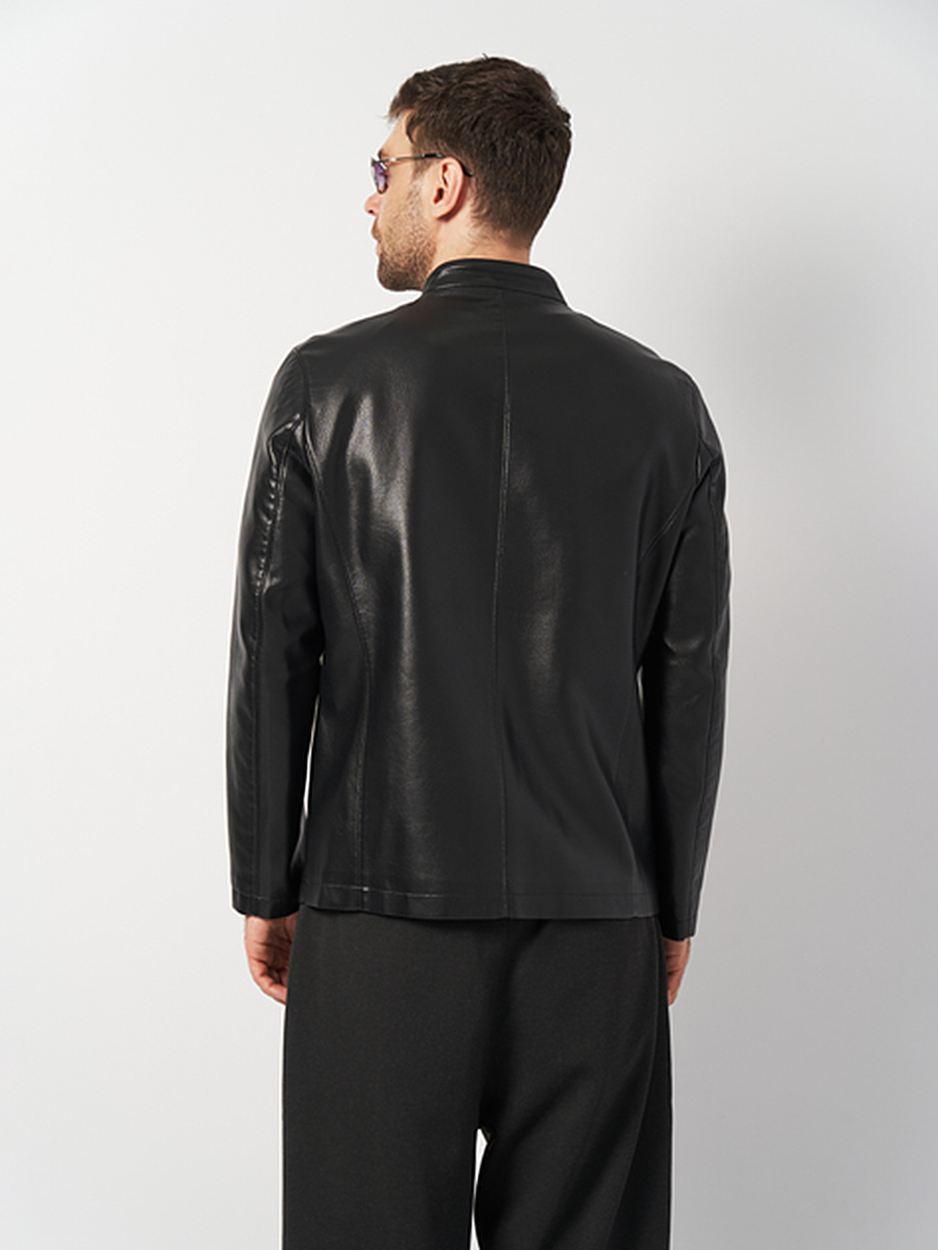 Куртка кожаная Ricco Grande модель k13355bl Фото