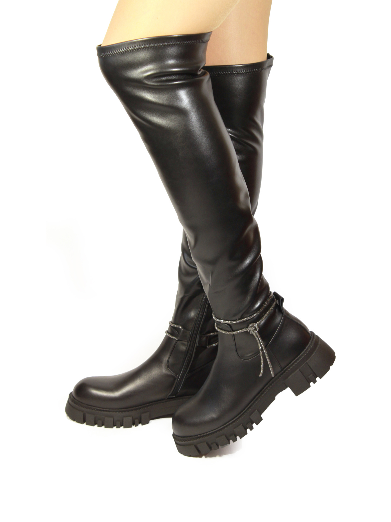 Ботфорты It-girl модель 200-23-30-01 Ботфорты It-girl модель 200-23-30-01 Фото