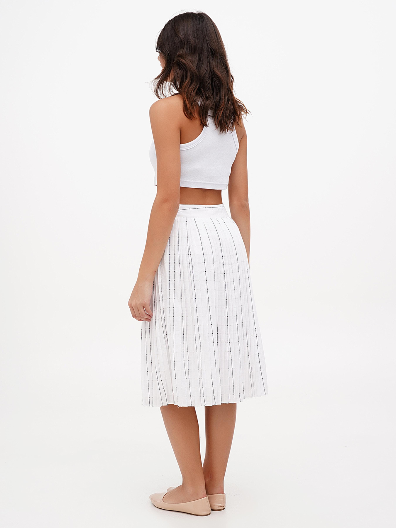 Юбка миди Sassofono модель A272-SF-1696 Фото