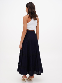 Юбка макси Sassofono модель A272-SF-1642 Фото