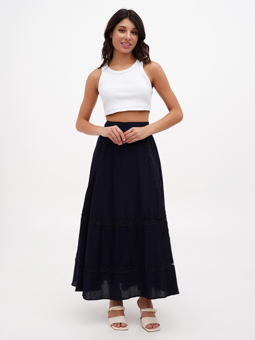 Спідниця максі Sassofono модель A272-SF-1642 Фото