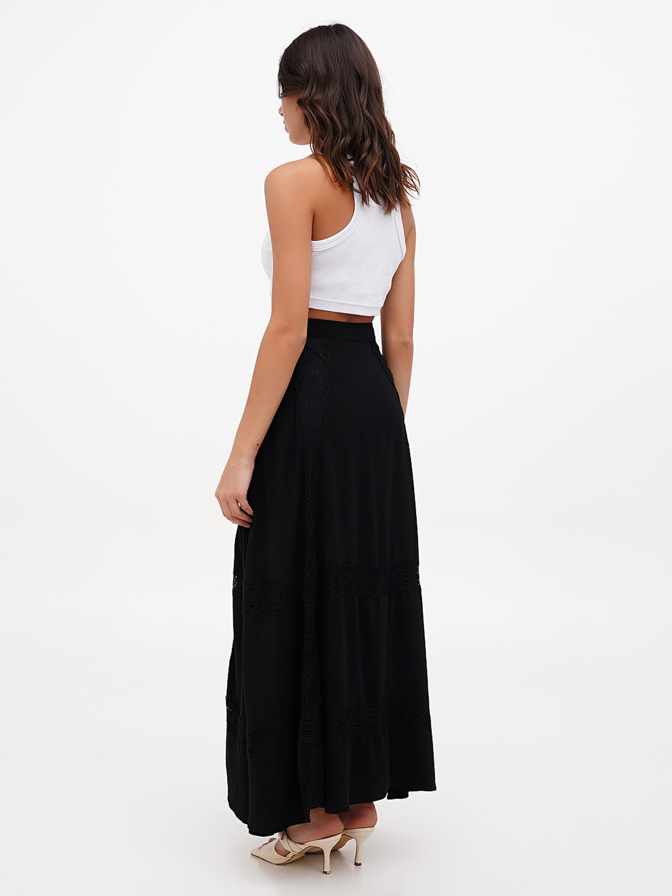 Юбка макси Sassofono модель A272-SF-1631 Фото