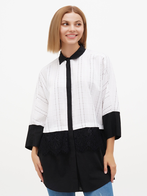 Рубашка повседневная Sassofono модель A272-SF-1698 Фото