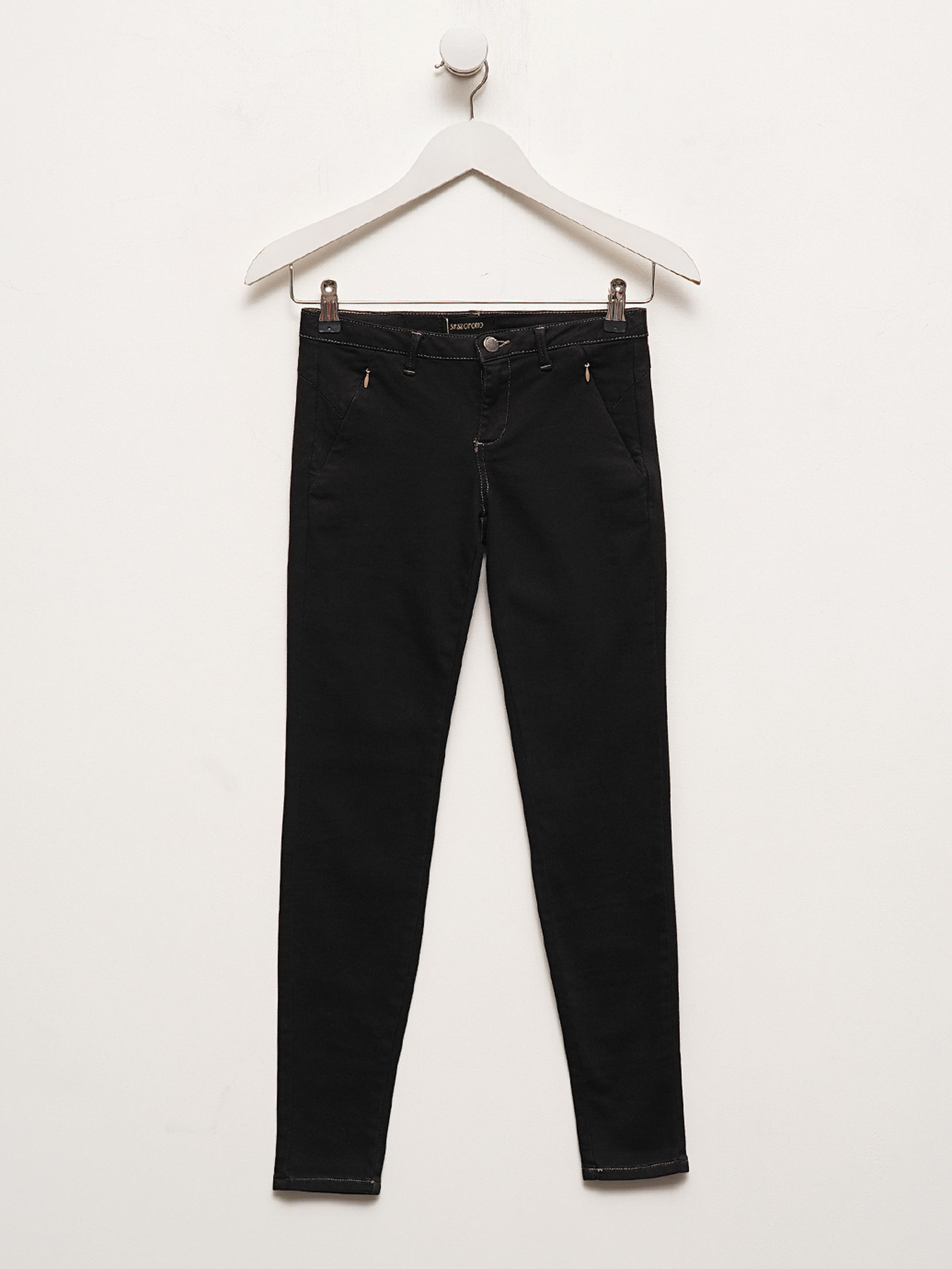 Скіні джинси Sassofono Модель A272-SF-1270_Чорний Фото